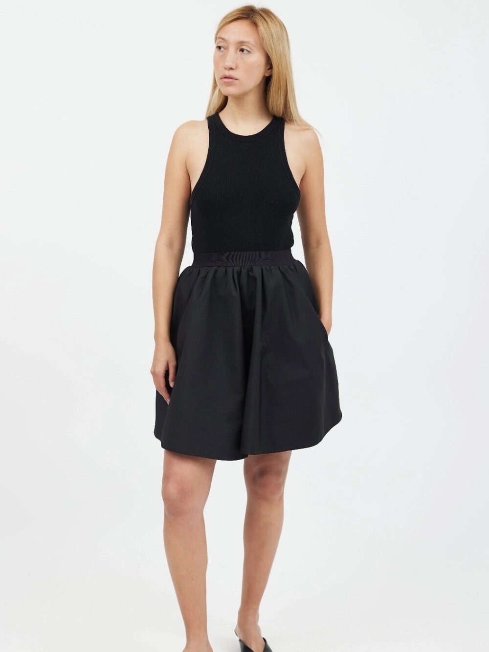 Acne Studios Black Pleated Skirt